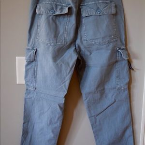 Slouchy skinny pants.